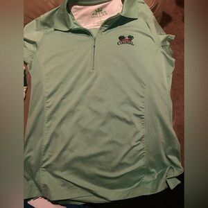 Women’s Peter Millar Element Wicking Quarter-Zip Golf Too, Size S